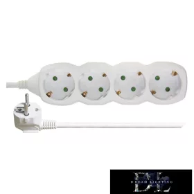   EMOS prodlužovací kabel (prodlužovací šňůra) 4 zásuvky 1,5 m 1,5 mm²