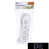 EMOS prodlužovací kabel (prodlužovací šňůra) 4 zásuvky 3 m 1,5 mm²