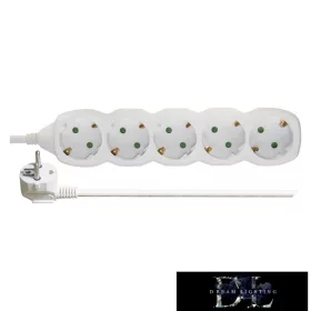   EMOS prodlužovací kabel (prodlužovací šňůra) 5 zásuvek 1,5 m 1,5 mm²