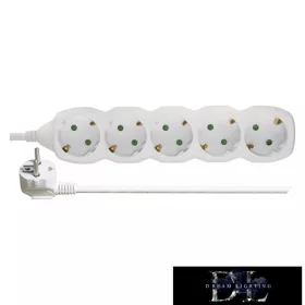  EMOS prodlužovací kabel (prodlužovací šňůra) 5 zásuvek 5 m 1,5 mm²