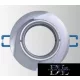 UNIVERSO Zapuštěné bodové svítidlo 1xMR16 stříbrné ∅90x20mm/∅75mm