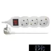 EMOS rozvodná deska (prodlužovací kabel) 3 zásuvky 5 m 1,5 mm² přepínatelná
