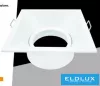 UNIVERSO Zapuštěné bodové svítidlo 1xPAR16 bez objímky IP20 bílé 90x90x40mm výřez:D82mm