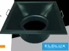 UNIVERSO Zapuštěné bodové svítidlo 1xPAR16 bez objímky IP20 Černé 90x90x40mm výřez: D82mm