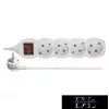 EMOS prodlužovací kabel (prodlužovací šňůra) 4 zásuvky 3 m 1,5 mm² přepínatelný