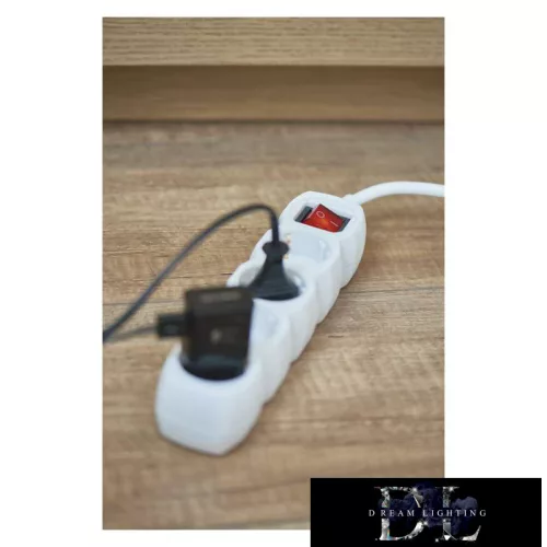 EMOS prodlužovací kabel (prodlužovací šňůra) 4 zásuvky 3 m 1,5 mm² přepínatelný