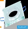 UNIVERSO Zapuštěné bodové svítidlo 1xPAR16 bez objímky IP20 Chrom 89x89x25mm výřez: D60mm