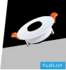 UNIVERSO Zapuštěné bodové svítidlo 1xPAR16 bez objímky IP20 bílé D88x40mm výřez: D75mm