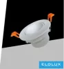 UNIVERSO Zapuštěné bodové svítidlo 1xPAR16 bez objímky IP20 Bílé D88x50mm výřez: D75mm