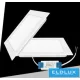 UNIVERSO Čtvercový zapuštěný LED panel 24 W 2400 lm CCT/kap. 120° IP20 Bílá 300 x 300 mm výřez: 280 x 280 mm 3 roky