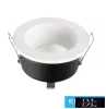 UNIVERSO Vodotěsné zapuštěné svítidlo 1xPAR16 bez objímky IP44 bílé D85x54mm Výřez: D65mm 5 let