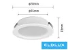 Mini bodové svítidlo UNIVERSO 3 W 4000 K 240 lm 120° IP20 ∅70×19 mm bílé