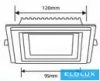 UNIVERSO Čtvercový zapuštěný LED panel 9 W 780 lm CCT/kap. 120° IP20 Bílá 120 x 120 mm výřez: 95 x 95 mm