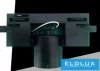 UNIVERSO Jednofázový kolejnicový systém E27 objímka Max. 60 W IP20 černá