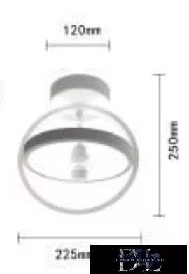 UNIVERSO Stropní svítidlo 22 W 1760 lm 3000 K IP20 bílá D225x250mm