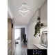 UNIVERSO Stropní svítidlo 25 W 2000 lm 6500 K IP20 bílé D275x305 mm
