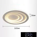 Stropní svítidlo UNIVERSO BT 70 W 4200 lm CCT ∅500×58 mm bílé