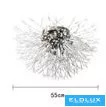 UNIVERSO Křišťálové stropní svítidlo 10xG9 Max60W IP20 chrom D550mm