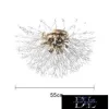 UNIVERSO Křišťálové stropní svítidlo 10xG9 Max60W IP20 zlaté ∅550mm