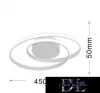 Stropní svítidlo UNIVERSO 32 W 2560 lm 4000 K IP20 bílé ∅450 × 50 mm