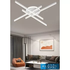   Stropní svítidlo UNIVERSO 45 W 3600 lm CCT S VYPÍNAČEM IP20 bílé 640 × 640 × 110 mm
