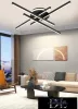 UNIVERSO Stropní svítidlo 45 W 3600 lm 4000 K IP20 černé 640 x 640 x 110 mm