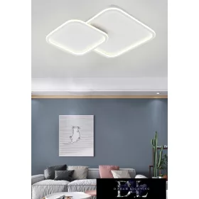   Stropní svítidlo UNIVERSO 60 W 4800 lm CCT 500 × 500 × 50 mm IP20 bílé