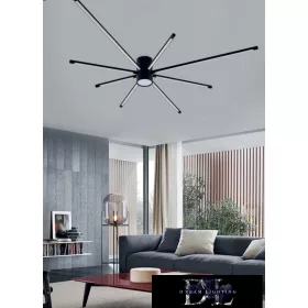   Stropní svítidlo UNIVERSO 42 W 3360 lm 4000 K ∅940 x 120 mm černé