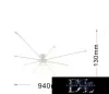 Stropní svítidlo UNIVERSO 42 W 3360 lm 4000 K ∅940 x 120 mm černé