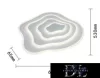 UNIVERSO Stropní svítidlo 59 W 4720 lm 4000 K IP20 bílé 600 x 530 x 65 mm