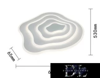UNIVERSO Stropní svítidlo 59 W 4720 lm 4000 K IP20 bílé 600 x 530 x 65 mm