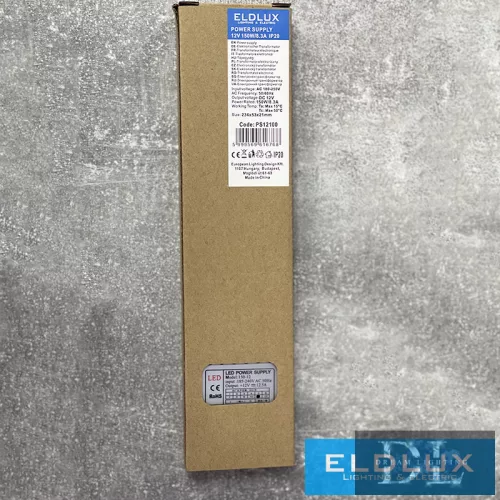 ELDLUX Transformátor DC: 12 V max. 150 W/8,33 A IP20 234*53*21 mm