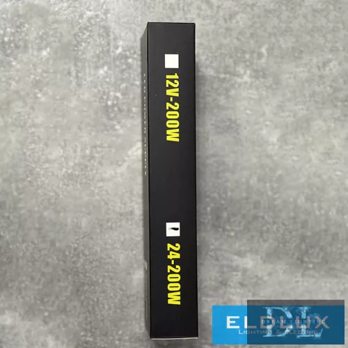 ELDLUX Transformátor DC: 24 V Max. 200 W/8,33 A IP20 208 × 63 × 29 mm