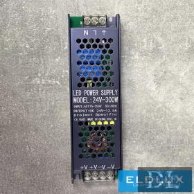   ELDLUX Transformátor DC: 24 V Max. 300 W/12,5 A IP20 208 × 63 × 29 mm