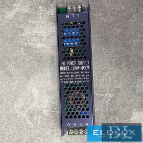   ELDLUX Transformátor DC: 24 V Max. 400 W/16,66 A IP20 245 × 63 × 29 mm