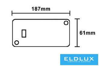 Plastový napájecí zdroj UNIVERSO 24 V 100 W IP20