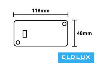 Plastový napájecí zdroj UNIVERSO 24 V 36 W IP20