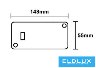 Plastový napájecí zdroj UNIVERSO 24 V 60 W IP20