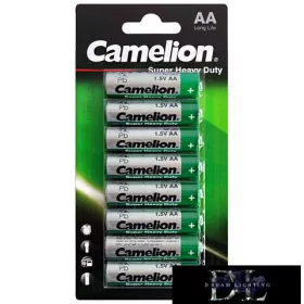CAMELION SUPER HEAVY DUTY zink-chloridová baterie R6/AA-BP8
