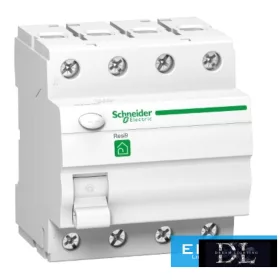   Schneider Jistič (Fi relé) analogový 4P 63A 30mA AC typ 6kA Resi9 R