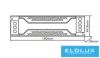 UNIVERSO Dimmelhető fémházas tápegység DC:24V 200w 8.33A IP20 180x50x26mm 3év