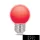 TELFORCEONE Forever Light LED žárovka E27 G45 2W 230v červená 5 ks/balení