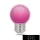 TELFORCEONE Forever Light LED žárovka E27 G45 2W 230v růžová 5 ks/balení