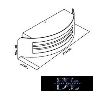 UNIVERSO Venkovní nástěnná lampa 1xE27 max.14w IP44 chrom/bílá 315x90x100mm 5 let