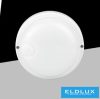 UNIVERSO Venkovní lampa s pohybovým senzorem 9 W 820 lm 6500 K D140x48 mm IP56 bílá 5 let