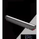 UNIVERSO Magnetická lineární lampa pro montáž na kolejnici DC:48V 14W 1050LM 4000K RA90 IP20 300x45x24mm Černá