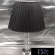 ELDLUX SHINY stolní lampa z křišťálového skla chrom E27