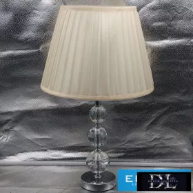   ELDLUX SHINY stolní lampa z křišťálového skla chrom E27