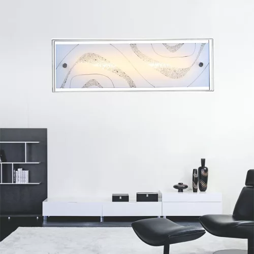 ELDLUX Nástěnná lampa 7,2 W WW chrom