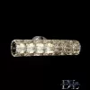 ELDLUX Křišťálová skleněná nástěnná lampa LED 6W CCT 480lm IP20 305*70*100mm